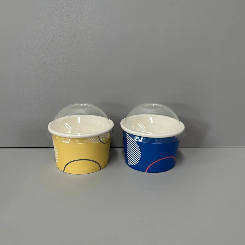 4oz Printing Ice Cream Bow With Lid